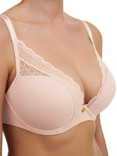 Load image into Gallery viewer, Chantelle Norah Chic Plunge T-Shirt Bra - Dusky Pink