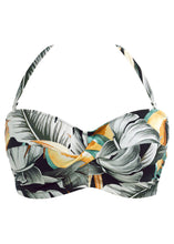 Load image into Gallery viewer, Fantasie Bamboo Grove Bandeau Bikini Top - Jet