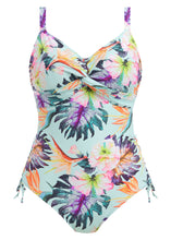 Load image into Gallery viewer, Fantasie Paradiso Twist Front Swimsuit - Soft Mint