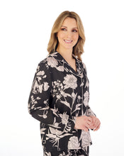 Load image into Gallery viewer, Gaspé Satin Floral Print Tailored Pyjama Set - GL04708