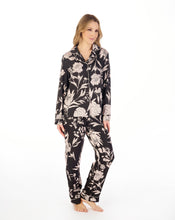 Load image into Gallery viewer, Gaspé Satin Floral Print Tailored Pyjama Set - GL04708