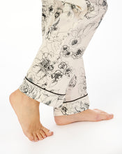 Load image into Gallery viewer, Gaspé Satin Floral Print Tailored Pyjama Set - GL04708