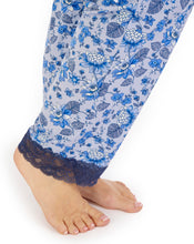 Load image into Gallery viewer, Gaspé Supersoft Floral Print or Solid Colour Cap Sleeve Pyjama Set - GL06703