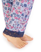 Load image into Gallery viewer, Gaspé Supersoft Floral Print or Solid Colour Cap Sleeve Pyjama Set - GL06703