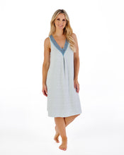 Load image into Gallery viewer, Gaspé Supersoft Ditsy Print or Solid Colour 38" Nightdress - GL07701