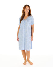 Load image into Gallery viewer, Gaspé Supersoft Floral Print 40" Nightdress - GLW2702