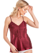 Load image into Gallery viewer, Lady Olga Luxury Satin Camisole