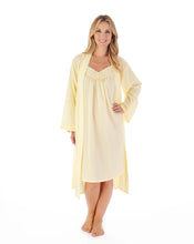 Load image into Gallery viewer, Slenderella Circular Dobby Dot 40'' Adjustable Strap Nightdress - ND01230
