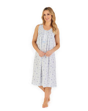 Load image into Gallery viewer, Slenderella Floral Print 42" Jersey Nightdress - ND06125