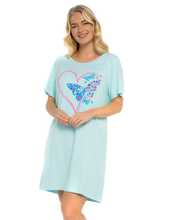 Load image into Gallery viewer, 100% COTTON Heart Nightshirts - 2 Pack