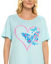 Load image into Gallery viewer, 100% COTTON Heart Nightshirts - 2 Pack