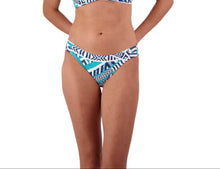 Load image into Gallery viewer, Moontide Shoulder Straps Tri Bikini Set - Tribal Geo