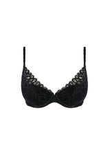 Load image into Gallery viewer, Wacoal Raffine Plunge Bra - Black