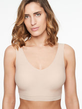 Load image into Gallery viewer, Chantelle Soft Stretch Padded Crop Top - Nude Sand
