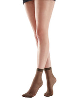 Load image into Gallery viewer, Pretty Polly LEGWORKS 15 DENIER LEGWORKS COMFORT TOP ANKLE HIGHS 3 PAIR PACK - PLGZ14