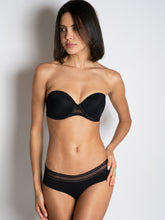 Load image into Gallery viewer, Passionata Rhythm Bandeau T-shirt Bra - Black
