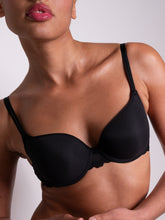 Load image into Gallery viewer, Passionata White Nights T-shirt Bra - Black