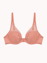Load image into Gallery viewer, Passionata Ondine Plunge T-Shirt Bra - Peach Melba
