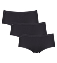 Load image into Gallery viewer, Sloggi Basic+ Midi Brief 3 Pack - Black