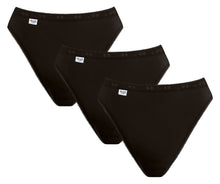 Load image into Gallery viewer, Sloggi Basic+ Tai Brief 3 Pack - Black