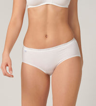Load image into Gallery viewer, Sloggi Basic+ Midi Brief 3 Pack - White