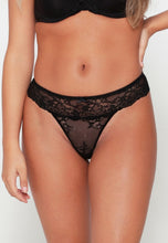 Load image into Gallery viewer, LingaDore Daily Collection Thong - Black