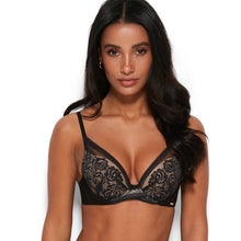 Load image into Gallery viewer, Gossard Encore Light Padded High Apex - Black / Nude