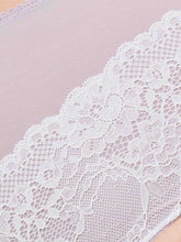 Load image into Gallery viewer, Oola Lingerie Tonal Lace High Waist Brief - Ivory / Nude