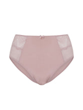 Load image into Gallery viewer, Oola Lingerie Fan Lace High Waist Brief - Nude