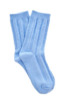 Load image into Gallery viewer, Slenderella Classic Cable Pattern Bedsock - BS177