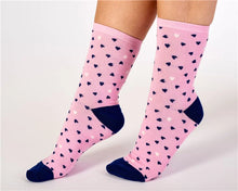 Load image into Gallery viewer, Slenderella Scottie Dog And Heart Leisure Socks - LS175 - 2 Pair Pack
