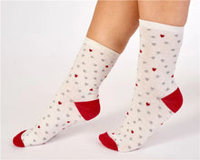 Load image into Gallery viewer, Slenderella Scottie Dog And Heart Leisure Socks - LS175 - 2 Pair Pack