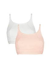 Load image into Gallery viewer, Royce Lola Crop Top Teen Bra - 2 pack