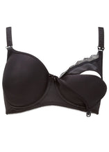 Load image into Gallery viewer, Freya Pure Moulded Nursing Bra - Black