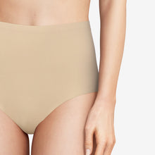 Load image into Gallery viewer, Chantelle Soft Stretch High Waisted Brief Plus Size - Nude Sand