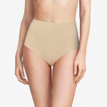 Load image into Gallery viewer, Chantelle Soft Stretch High Waisted Brief Plus Size - Nude Sand
