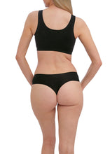 Load image into Gallery viewer, Fantasie Smoothease Invisible Stretch Thong - Black