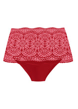 Load image into Gallery viewer, Fantasie Lace Ease Brief - Red