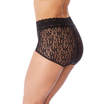 Load image into Gallery viewer, Wacoal Halo Lace Full Brief - Black
