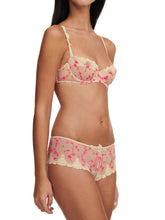 Load image into Gallery viewer, Passionata White Nights Balconette Bra - Cappucino/Fluo Pink