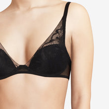 Load image into Gallery viewer, Passionata Thelma Plunge T-shirt Bra - Black