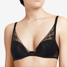 Load image into Gallery viewer, Passionata Thelma Plunge T-shirt Bra - Black