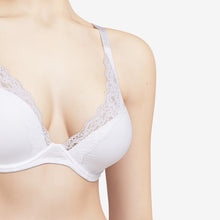Load image into Gallery viewer, Passionata Brooklyn Plunge T-Shirt Bra - White