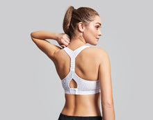 Load image into Gallery viewer, Royce Impact Free Adjustable Fit Sports Bra - White