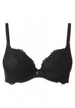 Load image into Gallery viewer, Gossard Superboost Lace Plunge Bra - Black