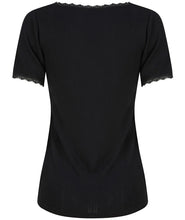 Load image into Gallery viewer, Slenderella Brushed Thermal Short Sleeve Top UW402