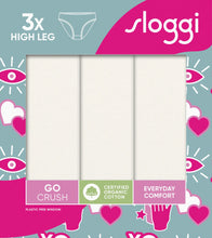 Load image into Gallery viewer, Sloggi Go Crush High Leg Knickers - Silk White
