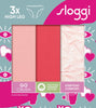 Sloggi Go Crush High Leg Knickers - Red/Pink Combination