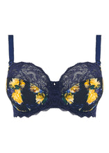 Load image into Gallery viewer, Fantasie Lucia Underwired Side Support Bra - Navy
