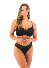 Load image into Gallery viewer, Fantasie Fusion Lace Full Cup Side Support Bra - Black
